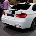 Раздвоение выхлопной системы под бампер M-Tech для BMW 3 F30